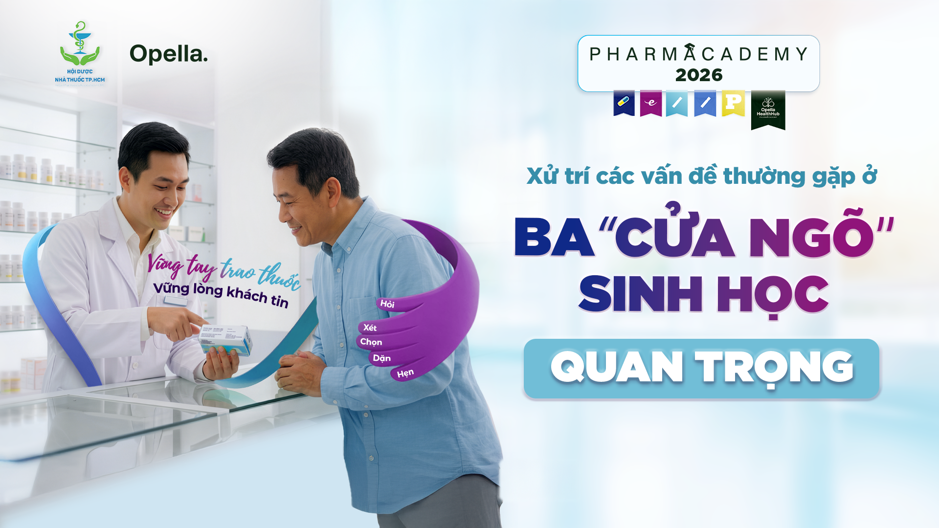 Pharmacademy 2026:  Chương trình cập nhật kiến thức chuyên môn về dược 2026 khóa 1