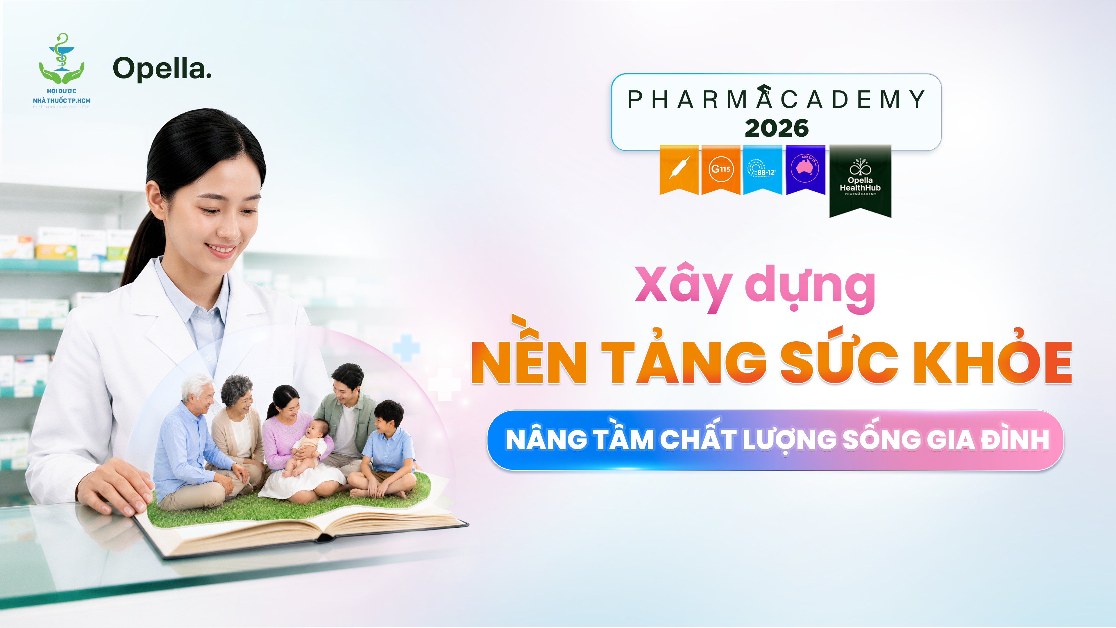 Pharmacademy 2026: Chương trình cập nhật kiến thức chuyên môn về dược 2026 khóa 2