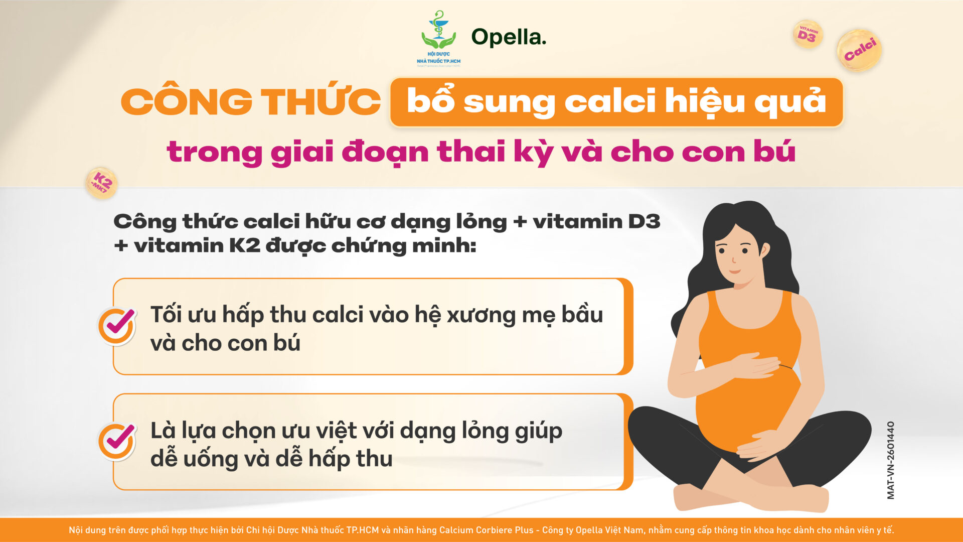 🎯 BÍ QUYẾT GIÚP TỐI ƯU BỔ SUNG CALCI TRONG GIAI ĐOẠN THAI KỲ VÀ CHO CON BÚ
